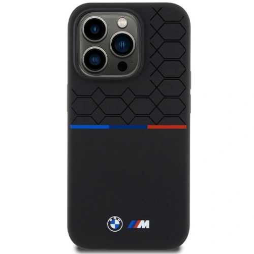 Kup Case BMW BMHMP15L22SMPK Apple iPhone 15 Pro Hardcase M Silikonmuster MagSafe schwarz/black - BMW639 - {ean13} - Sklep Home Screen