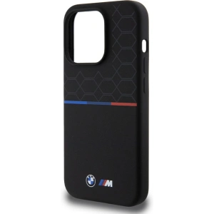 Kup Etui BMW BMHMP15L22SMPK Apple iPhone 15 Pro hardcase M Silicone Pattern MagSafe czarny/black - BMW639 - {ean13} - Sklep Home Screen