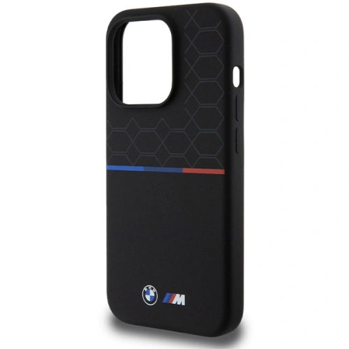 Kup Case BMW BMHMP15L22SMPK Apple iPhone 15 Pro Hardcase M Silikonmuster MagSafe schwarz/black - BMW639 - {ean13} - Sklep Home Screen