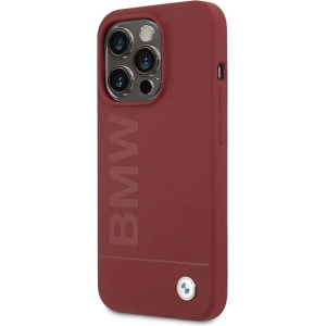 Kup Etui BMW BMHMP15LSLBLRE Apple iPhone 15 Pro hardcase Silicone Big Logo MagSafe czerwony/red - BMW642 - {ean13} - Sklep Home Screen