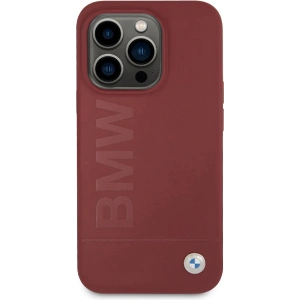 Kup Etui BMW BMHMP15LSLBLRE Apple iPhone 15 Pro hardcase Silicone Big Logo MagSafe czerwony/red - BMW642 - {ean13} - Sklep Home Screen