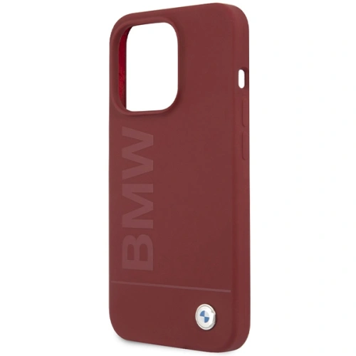Kup Case BMW BMHMP15LSLBLRE Apple iPhone 15 Pro Hardcase Silikon Big Logo MagSafe rot/red - BMW642 - {ean13} - Sklep Home Screen