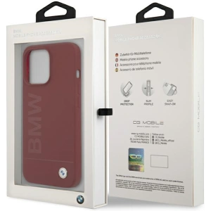 Kup Etui BMW BMHMP15LSLBLRE Apple iPhone 15 Pro hardcase Silicone Big Logo MagSafe czerwony/red - BMW642 - {ean13} - Sklep Home Screen