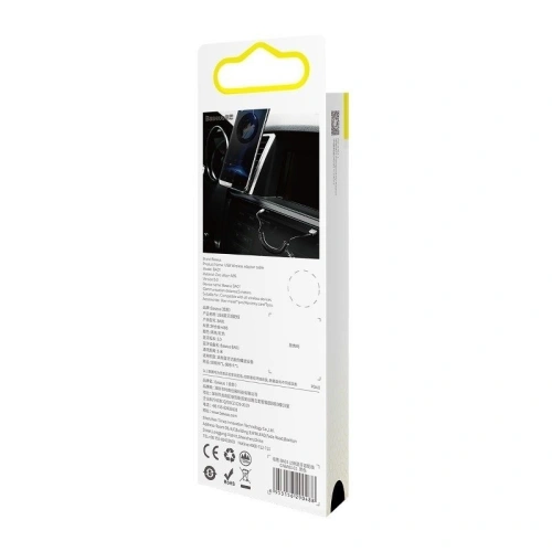 Kup Adaptér audio Bluetooth 5.0 Baseus USB, AUX (černý) - BSU632BLK - {ean13} - Sklep Home Screen