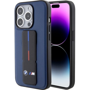 Kup Etui BMW BMHCP15LGSPBIV Apple iPhone 15 Pro hardcase M Grip Stand Bicolor granatowy/navy - BMW643 - {ean13} - Sklep Home Screen