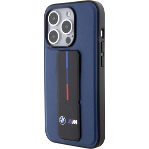 Kup Etui BMW BMHCP15LGSPBIV Apple iPhone 15 Pro kemény tok M Grip Stand Két színű tengerészkék/navy - BMW643 - {ean13} - Sklep Home Screen