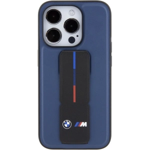 Kup Etui BMW BMHCP15LGSPBIV Apple iPhone 15 Pro hardcase M Grip Stand Bicolor granatowy/navy - BMW643 - {ean13} - Sklep Home Screen