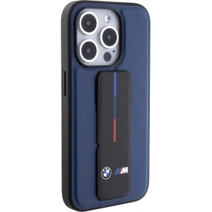 Kup Etui BMW BMHCP15LGSPBIV Apple iPhone 15 Pro hardcase M Grip Stand Bicolor granatowy/navy - BMW643 - {ean13} - Sklep Home Screen