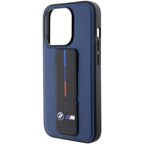 Kup Etui BMW BMHCP15LGSPBIV Apple iPhone 15 Pro hardcase M Grip Stand Bicolor granat/albastru marin - BMW643 - {ean13} - Sklep Home Screen