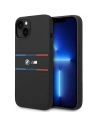 Etui BMW BMHCP15S22SDTK Apple iPhone 15 / 14 / 13 hardcase M Silicon Tricolor Lines negru/black