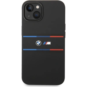 Kup Etui BMW BMHCP15S22SDTK Apple iPhone 15 / 14 / 13 hardcase M silikonové trojbarevné pruhy černý/black - BMW645 - {ean13} - Sklep Home Screen