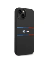 Kup Case BMW BMHCP15S22SDTK Apple iPhone 15 / 14 / 13 Hardcase M Silikon Tricolor Linien schwarz/black - BMW645 - {ean13} - Sklep Home Screen
