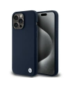 Buy BMW BMHCP15XSILNA Apple iPhone 15 Pro Max hardcase Silicone Metal Logo navy - BMW646 - {ean13} - Home Screen Store Europe