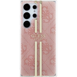 Kup Etui Guess GUHCS24LH4PSEGP Samsung Galaxy S24 Ultra hardcase IML 4G Gold Stripe růžový/pink - GUE3334 - {ean13} - Sklep Home Screen