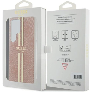 Kup Etui Guess GUHCS24LH4PSEGP Samsung Galaxy S24 Ultra hardcase IML 4G Gold Stripe růžový/pink - GUE3334 - {ean13} - Sklep Home Screen