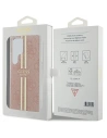 Buy Guess GUHCS24LH4PSEGP Samsung Galaxy S24 Ultra hardcase IML 4G Gold Stripe pink - GUE3334 - {ean13} - Home Screen Store Europe