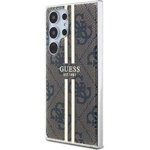 Kup Etui Guess GUHCS24LH4PSEGW Samsung Galaxy S24 Ultra hardcase IML 4G Gold Stripe brązowy/brown - GUE3335 - {ean13} - Sklep Home Screen