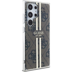 Kup Etui Guess GUHCS24LH4PSEGW Samsung Galaxy S24 Ultra hardcase IML 4G Gold Stripe brązowy/brown - GUE3335 - {ean13} - Sklep Home Screen