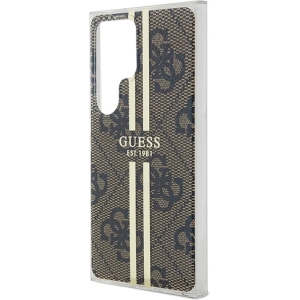 Kup Etui Guess GUHCS24LH4PSEGW Samsung Galaxy S24 Ultra hardcase IML 4G Gold Stripe hnědý/brown - GUE3335 - {ean13} - Sklep Home Screen