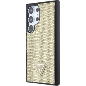 Buy Guess GUHCS24LHDGPPD Samsung Galaxy S24 Ultra hardcase Rhinestone Triangle gold - GUE3336 - {ean13} - Home Screen Store Europe