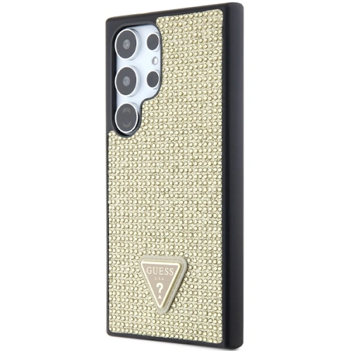 Kup Case Guess GUHCS24LHDGPPD Samsung Galaxy S24 Ultra Hardcase Rhinestone Triangle gold - GUE3336 - {ean13} - Sklep Home Screen