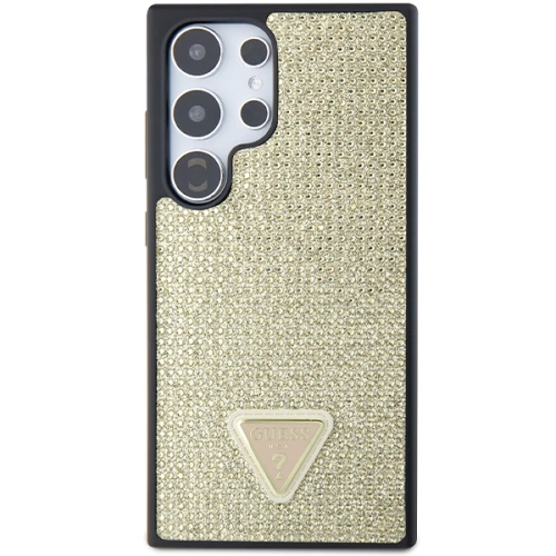 Kup Case Guess GUHCS24LHDGPPD Samsung Galaxy S24 Ultra Hardcase Rhinestone Triangle gold - GUE3336 - {ean13} - Sklep Home Screen