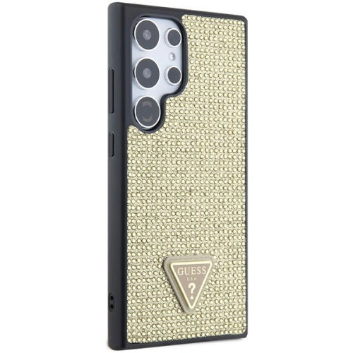 Kup Case Guess GUHCS24LHDGPPD Samsung Galaxy S24 Ultra Hardcase Rhinestone Triangle gold - GUE3336 - {ean13} - Sklep Home Screen