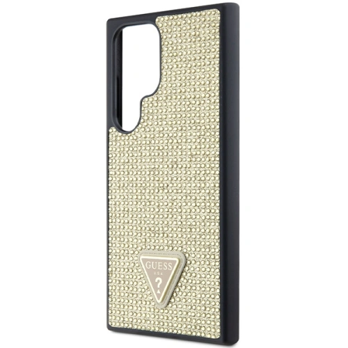 Kup Case Guess GUHCS24LHDGPPD Samsung Galaxy S24 Ultra Hardcase Rhinestone Triangle gold - GUE3336 - {ean13} - Sklep Home Screen