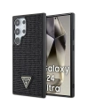Etui Guess GUHCS24LHDGPPK Samsung Galaxy S24 Ultra hardcase Rhinestone Triangle černý/black