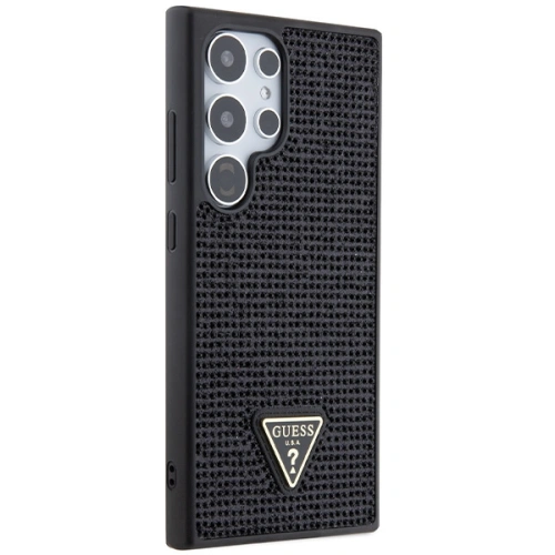 Kup Etui Guess GUHCS24LHDGPPK Samsung Galaxy S24 Ultra hardcase Rhinestone Triangle negru/black - GUE3337 - {ean13} - Sklep Home Screen