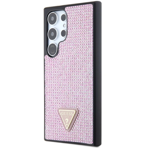 Kup Etui Guess GUHCS24LHDGPPP Samsung Galaxy S24 Ultra hardcase Rhinestone Triangle růžový/pink - GUE3338 - {ean13} - Sklep Home Screen