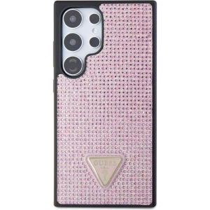 Kup Etui Guess GUHCS24LHDGPPP Samsung Galaxy S24 Ultra hardcase Rhinestone Triangle růžový/pink - GUE3338 - {ean13} - Sklep Home Screen