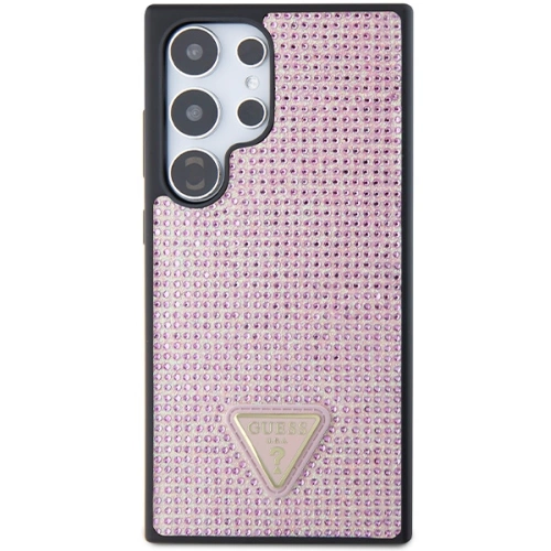 Kup Etui Guess GUHCS24LHDGPPP Samsung Galaxy S24 Ultra hardcase Rhinestone Triangle růžový/pink - GUE3338 - {ean13} - Sklep Home Screen