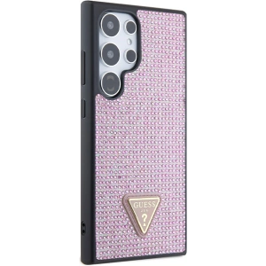 Kup Etui Guess GUHCS24LHDGPPP Samsung Galaxy S24 Ultra hardcase Rhinestone Triangle růžový/pink - GUE3338 - {ean13} - Sklep Home Screen