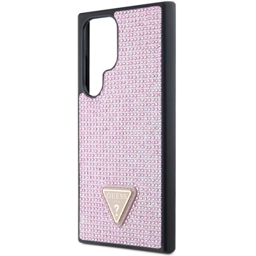 Kup Etui Guess GUHCS24LHDGPPP Samsung Galaxy S24 Ultra hardcase Rhinestone Triangle růžový/pink - GUE3338 - {ean13} - Sklep Home Screen