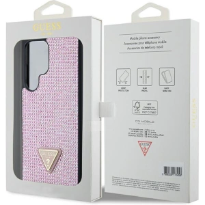 Kup Etui Guess GUHCS24LHDGPPP Samsung Galaxy S24 Ultra hardcase Rhinestone Triangle růžový/pink - GUE3338 - {ean13} - Sklep Home Screen