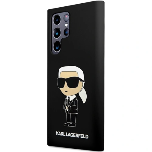 Kup Etui Karl Lagerfeld KLHCS24LSNIKBCK Samsung Galaxy S24 Ultra tvrdý silikonový kryt Ikonik černý/black - KLD1909 - {ean13} - Sklep Home Screen