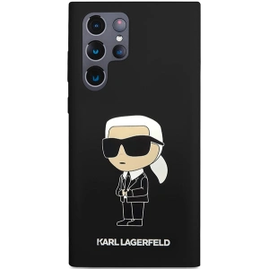 Kup Etui Karl Lagerfeld KLHCS24LSNIKBCK Samsung Galaxy S24 Ultra hardcase Silicone Ikonik czarny/black - KLD1909 - {ean13} - Sklep Home Screen