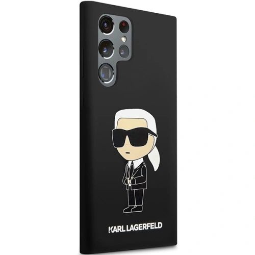 Kup Etui Karl Lagerfeld KLHCS24LSNIKBCK Samsung Galaxy S24 Ultra tvrdý silikonový kryt Ikonik černý/black - KLD1909 - {ean13} - Sklep Home Screen
