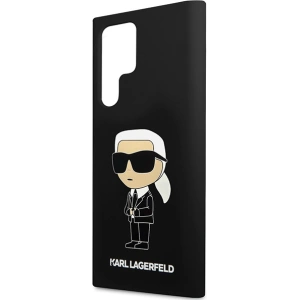 Kup Etui Karl Lagerfeld KLHCS24LSNIKBCK Samsung Galaxy S24 Ultra hardcase Silicone Ikonik czarny/black - KLD1909 - {ean13} - Sklep Home Screen
