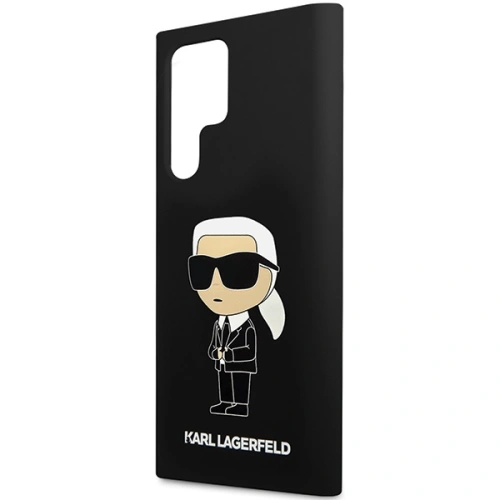 Kup Etui Karl Lagerfeld KLHCS24LSNIKBCK Samsung Galaxy S24 Ultra tvrdý silikonový kryt Ikonik černý/black - KLD1909 - {ean13} - Sklep Home Screen