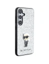 Kup Case Karl Lagerfeld KLHCS24MGCNPSG Samsung Galaxy S24+ Plus Hardcase Fixed Glitter Ikonik Logo Metal Pin Silber/silver - KLD1910 - {ean13} - Sklep Home Screen