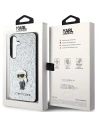 Kup Etui Karl Lagerfeld KLHCS24MGCNPSG Samsung Galaxy S24+ Plus hardcase Fixed Glitter Ikonik Logo Metal Pin argintiu/silver - KLD1910 - {ean13} - Sklep Home Screen