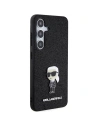 Kup Etui Karl Lagerfeld KLHCS24MGKNPSK Samsung Galaxy S24+ Plus hardcase Fixed Glitter Ikonik Logo Metal Pin czarny/black - KLD1911 - {ean13} - Sklep Home Screen