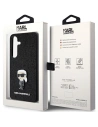 Kup Etui Karl Lagerfeld KLHCS24MGKNPSK Samsung Galaxy S24+ Plus hardcase Fixed Glitter Ikonik Logo Metal Pin czarny/black - KLD1911 - {ean13} - Sklep Home Screen