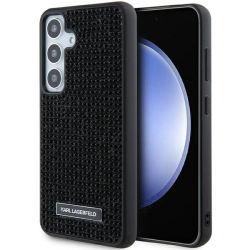 Kup Case Karl Lagerfeld KLHCS24MHDSPRK Samsung Galaxy S24+ Plus Hartschale mit Strass-Metall-Logo schwarz/black - KLD1912 - {ean13} - Sklep Home Screen