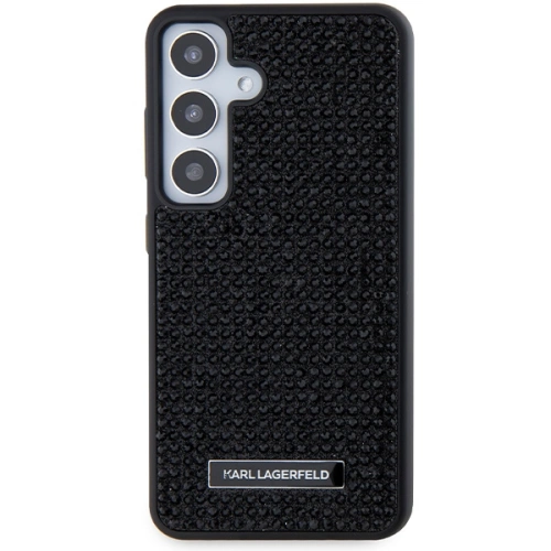 Kup Case Karl Lagerfeld KLHCS24MHDSPRK Samsung Galaxy S24+ Plus Hartschale mit Strass-Metall-Logo schwarz/black - KLD1912 - {ean13} - Sklep Home Screen