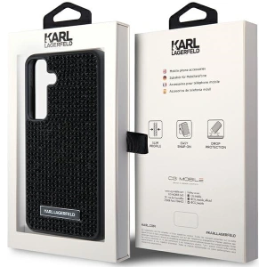 Kup Etui Karl Lagerfeld KLHCS24MHDSPRK Samsung Galaxy S24+ Plus hardcase Rhinestone Metal Logo czarny/black - KLD1912 - {ean13} - Sklep Home Screen