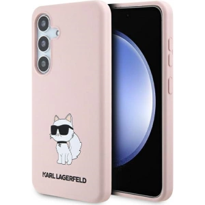 Kup Etui Karl Lagerfeld KLHCS24MSNCHBCP Samsung Galaxy S24+ Plus hardcase Silicone Choupette różowy/pink - KLD1913 - {ean13} - Sklep Home Screen