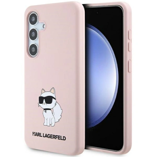 Kup Etui Karl Lagerfeld KLHCS24MSNCHBCP Samsung Galaxy S24+ Plus hardcase Silicone Choupette růžový/pink - KLD1913 - {ean13} - Sklep Home Screen
